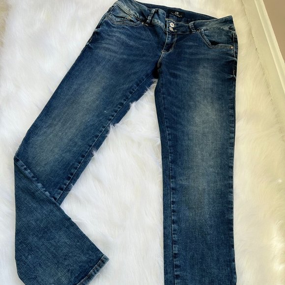 LTB Jeans Molly Low Rise Super Slim Coastal Cowgirl Boho Y2K 90s Size 31 #5065 - Picture 2 of 9